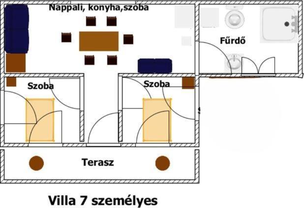 Smeraldo Villa Siofok Dış mekan fotoğraf