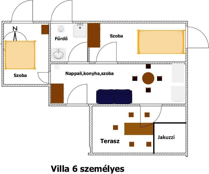 Smeraldo Villa Siofok Dış mekan fotoğraf